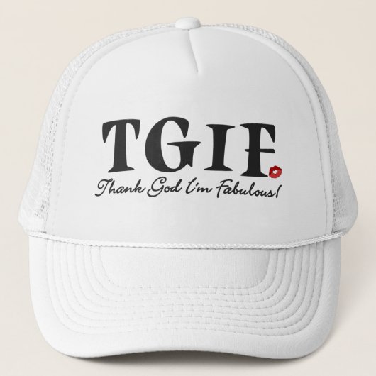 TGIF TRUCKER PET (Voorkant)