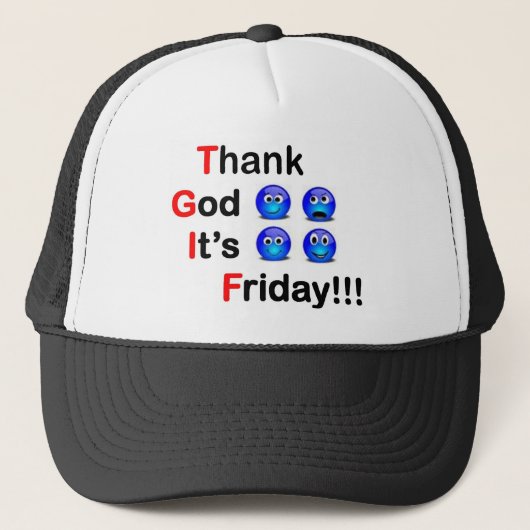 TGIF TRUCKER PET (Voorkant)