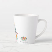 TGIF Weekendfavorieten | Waterverf Illustratie Latte Mok (Rechts)