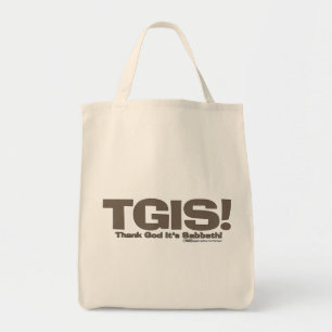 TGIS Sabbath ontwerp Tote Bag