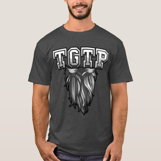 TGTP Baard T-shirt (Voorkant)