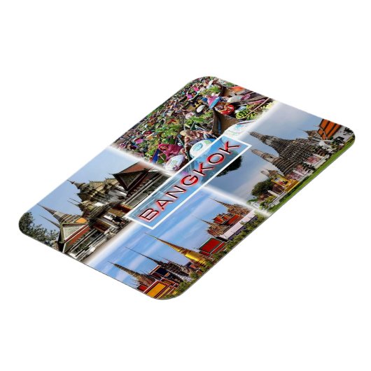 TH Bangkok - Wat Pho - Floating Market - Gran Pala Magneet (Linkerzijde)