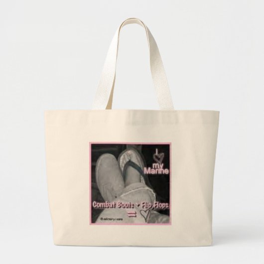 th_combatbootsandflipflops grote tote bag (Voorkant)