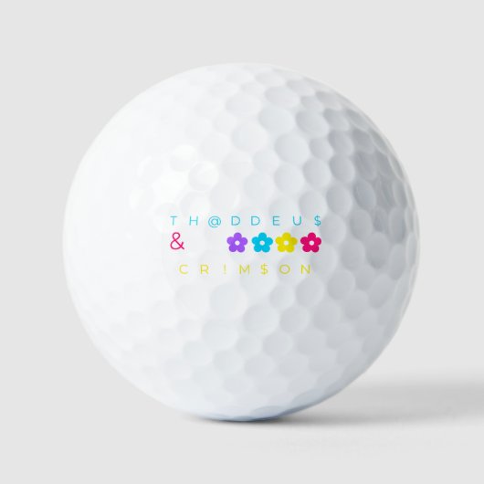 TH@DDEU$ & CRIM$ON GOLFBALLEN (Voorkant)