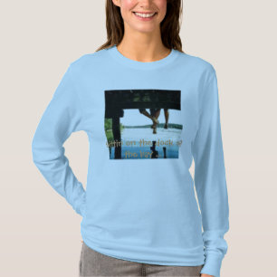 th_deck, punt op het dok van de baai ... t-shirt