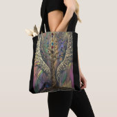 Th Divine Tree Of Life celestial wings and jewels  Tote Bag (Dichtbij)