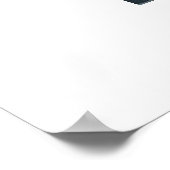 TH Harbour op Bald Head Island Poster (Hoek)