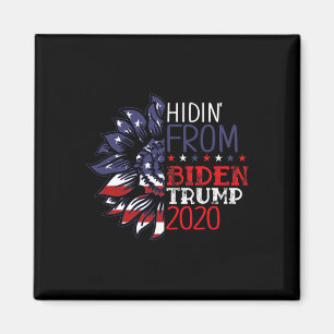 Th Hidin Van Biden Trump Verkiezing Cadeaus Amerik Magneet