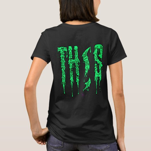 TH!S Grime Logo T Shirt [Vrouwen]; Alle kleuren] (Achterkant)