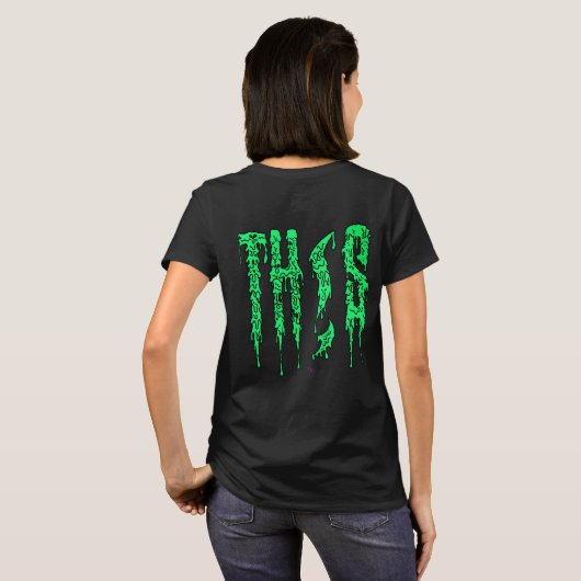 TH!S Grime Logo T Shirt [Vrouwen]; Alle kleuren] (Achterkant volledig)