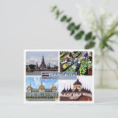 TH Thailand - Bangkok - Briefkaart (Staand voorkant)