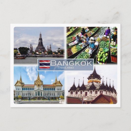 TH Thailand - Bangkok - Briefkaart (Voorkant)