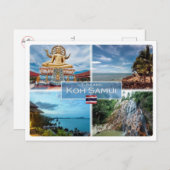 TH Thailand - Kok Samui - Briefkaart (Voorkant / Achterkant)