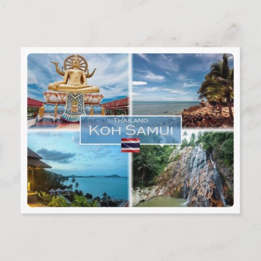 TH Thailand - Kok Samui - Briefkaart (Voorkant)