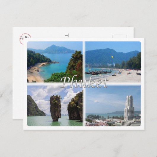 TH Thailand - Phuket - Briefkaart (Voorkant / Achterkant)
