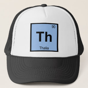 Th - Thalia Genade Chemie Periodiek Systeem Symboo Trucker Pet
