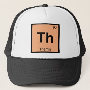 Th - Themis Titan Scheikunde Periodiek Systeem Sym Trucker Pet