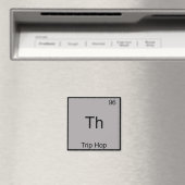 Th - Triphop Chemie Symbool Grappig Element T-shir Magneet (Insitu (Vaatwasser))