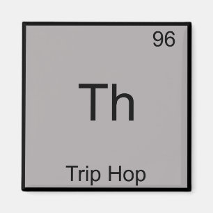 Th - Triphop Chemie Symbool Grappig Element T-shir Magneet