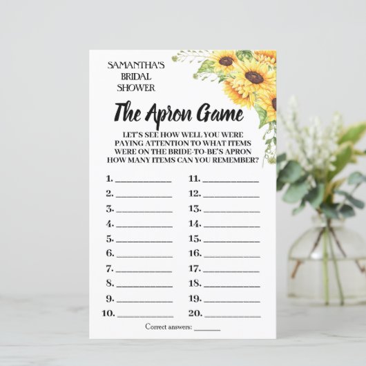 Tha Schort vrijgezellenfeest Spaans (Staand voorkant)