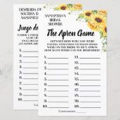 Tha Schort vrijgezellenfeest Spaans (Voorkant / Achterkant)