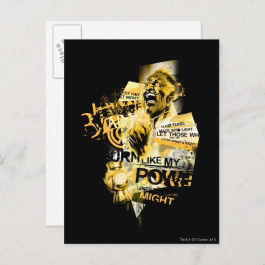 Thaal Sinestro 10 Briefkaart (Voorkant / Achterkant)