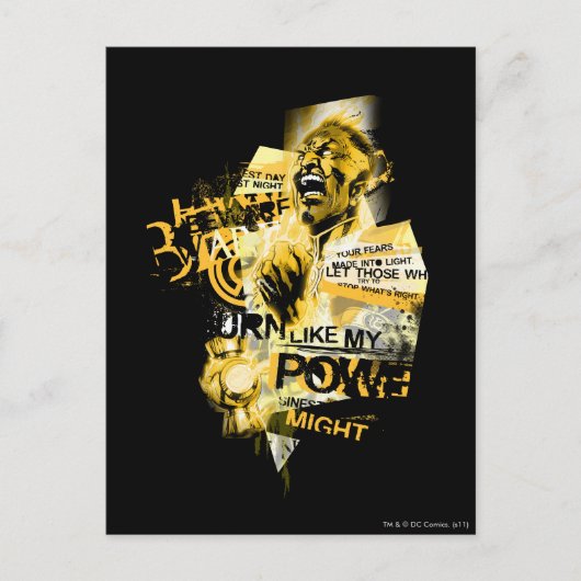 Thaal Sinestro 10 Briefkaart (Voorkant)