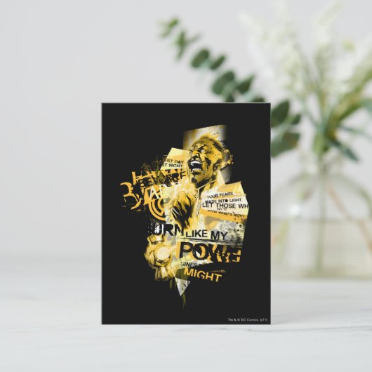 Thaal Sinestro 10 Briefkaart (Staand voorkant)