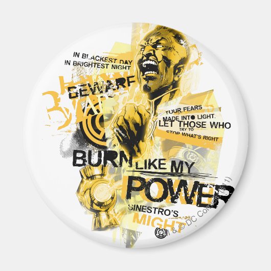 Thaal Sinestro 10 Magneet (Voorkant)