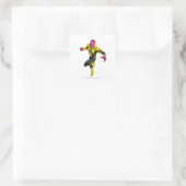 Thaal Sinestro 1 Vierkante Sticker (Tas)