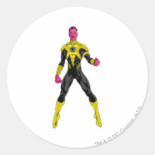 Thaal Sinestro 4 Ronde Sticker