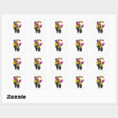 Thaal Sinestro 7 Vierkante Sticker (Vel)