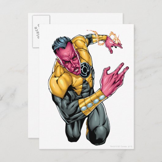 Thaal Sinestro 8 Briefkaart (Voorkant / Achterkant)