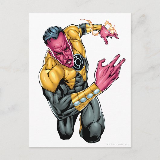 Thaal Sinestro 8 Briefkaart (Voorkant)
