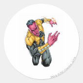 Thaal Sinestro 8 Ronde Sticker (Voorkant)