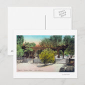 Thacher School Pergola ViewOjai, CA Briefkaart (Voorkant / Achterkant)