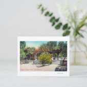 Thacher School Pergola ViewOjai, CA Briefkaart (Staand voorkant)