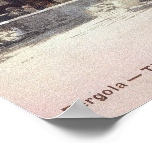 Thacher School Pergola ViewOjai, CA Poster (Hoek)