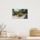 Thacher School Pergola ViewOjai, CA Poster (Keuken)