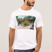Thacher School Pergola ViewOjai, CA T-shirt (Voorkant)