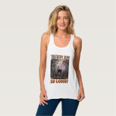 Thackery Binx Zwarte Kat Halloween Kerkhof Vleermu Tanktop (Volledige Voorkant)