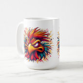 Thad the Mad Rooster Mug Koffiemok (Voorkant links)
