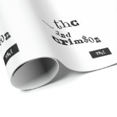 thaddeus & crimson cadeaupapier (Rol Hoek)