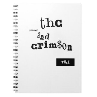 thaddeus & crimson notitieboek