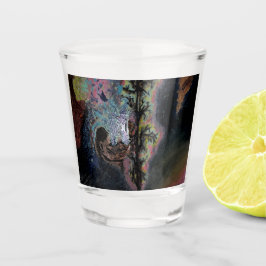 Thaddeus & Crimson Schilderen Ontwerp Shot Glas