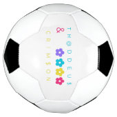thaddeus & crimson $THCBand Ontwerper Merch Voetbal (Gedraaid)