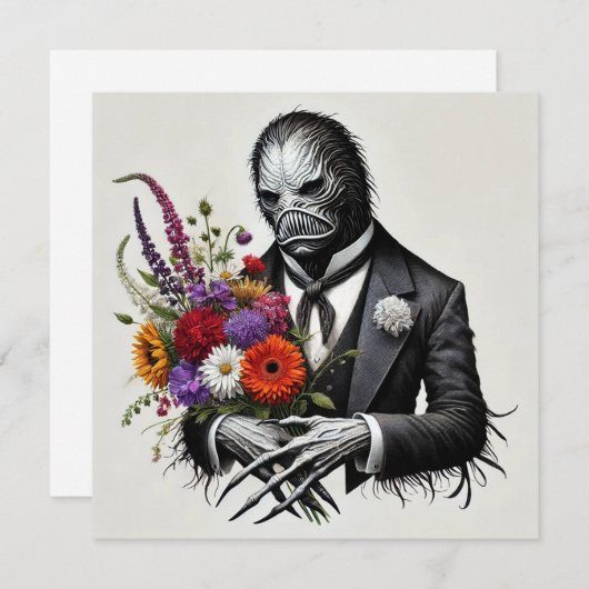 Thaddeus Mireblight – Gothic Greeting Card (Voorkant / Achterkant)