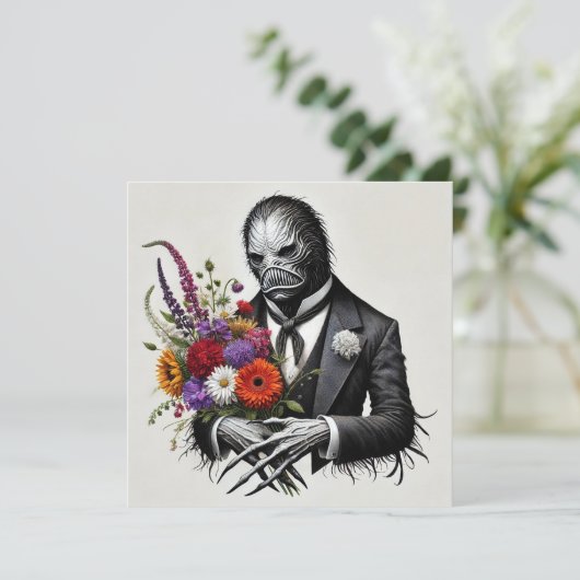 Thaddeus Mireblight – Gothic Greeting Card (Staand voorkant)