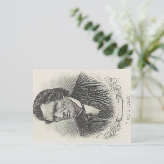 Thaddeus Stevens Briefkaart (Staand voorkant)