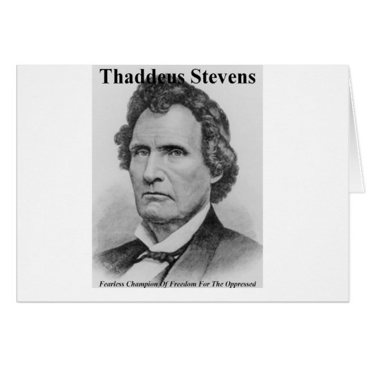 Thaddeus Stevens-Kaart (Voorkant Horizontaal)